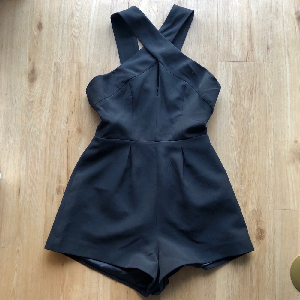 KEEPSAKE black romper worn once